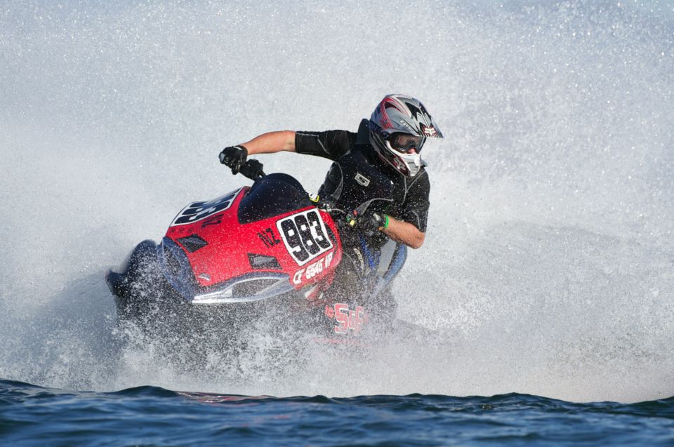 Jet ski racing for the first time?